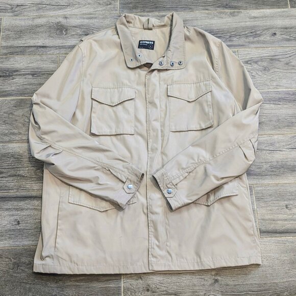 Men's Express Four Pocket Water Resistant Jacket - Size XL - Picture 7 of 11